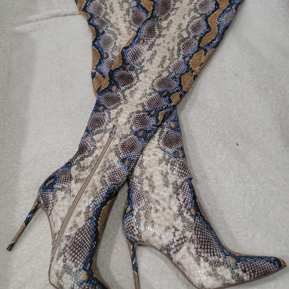 Thigh high stilettos